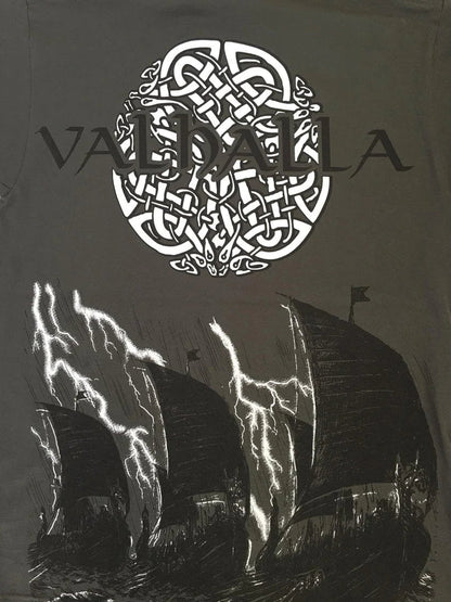 Viking Thunder T-Shirt Ancient Treasures Ancientreasures Viking Odin Thor Mjolnir Celtic Ancient Egypt Norse Norse Mythology