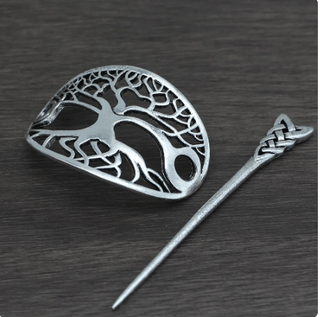 Vikings Yggdrasill Hair Clip Ancient Treasures Ancientreasures Viking Odin Thor Mjolnir Celtic Ancient Egypt Norse Norse Mythology