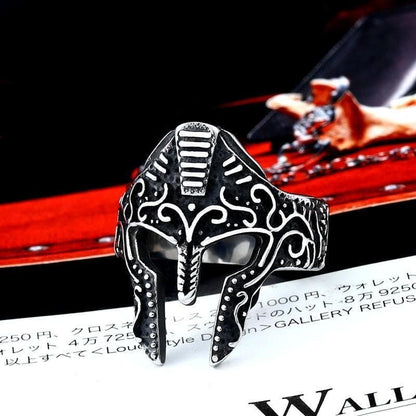 7 Roman Ancient Mask Ring