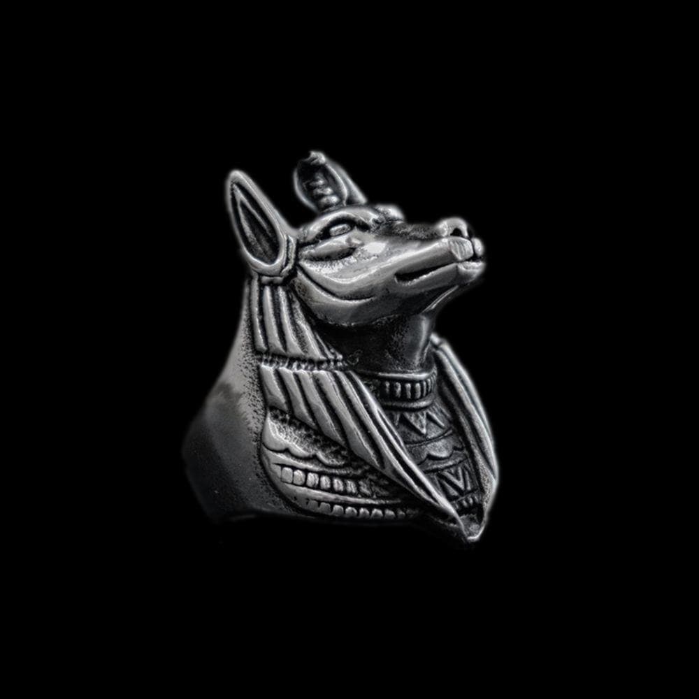 Ancient Egypt US 8 Ancient Egypt Anubis Ring