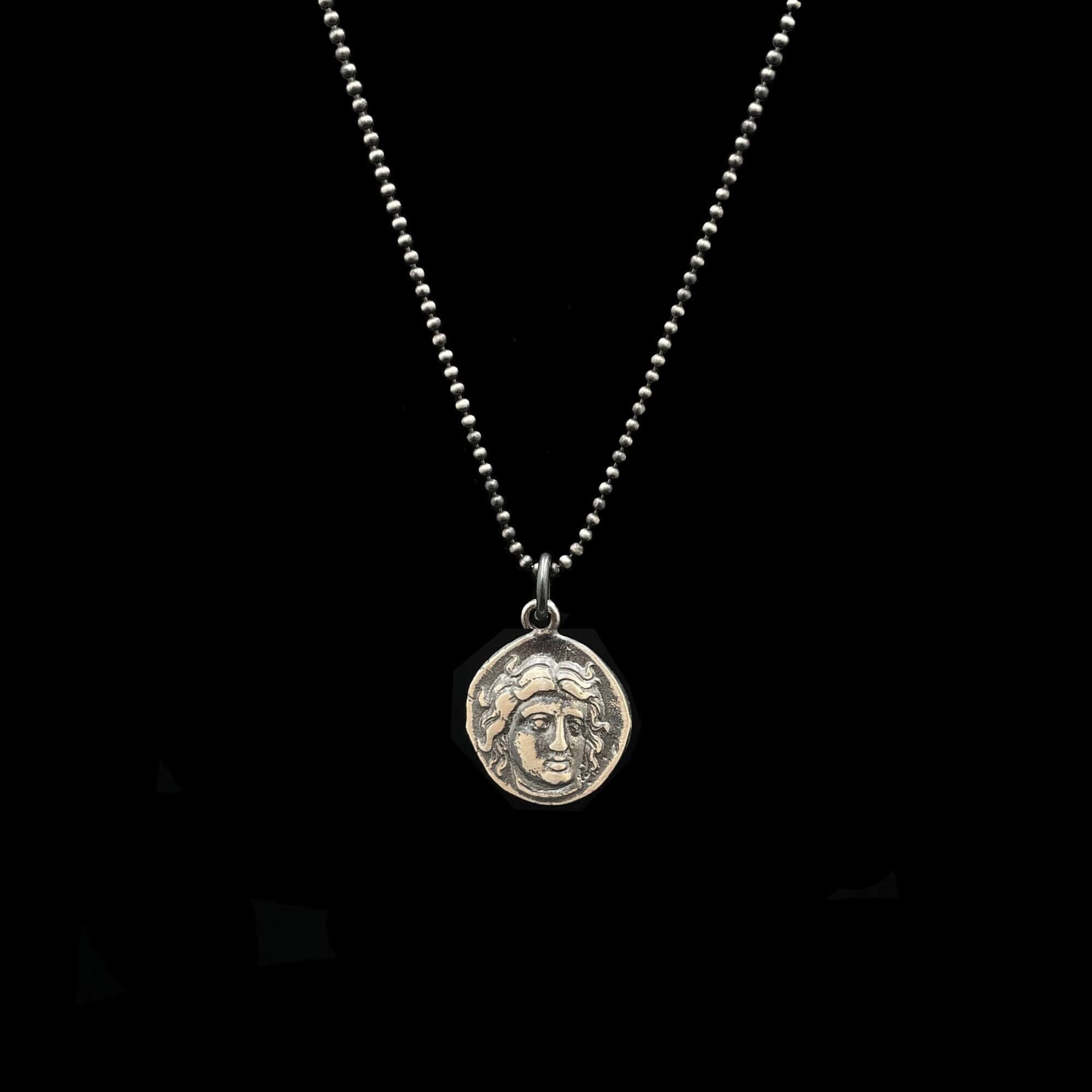 Ancient Greece God of Sun Sterling Silver Necklace Ancient Treasures Ancientreasures Viking Odin Thor Mjolnir Celtic Ancient Egypt Norse Norse Mythology