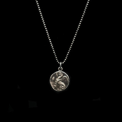 Ancient Greek Coin Necklace | Pan (God of Nature) | Museum Quality Replica Ancient Treasures Ancientreasures Viking Odin Thor Mjolnir Celtic Ancient Egypt Norse Norse Mythology