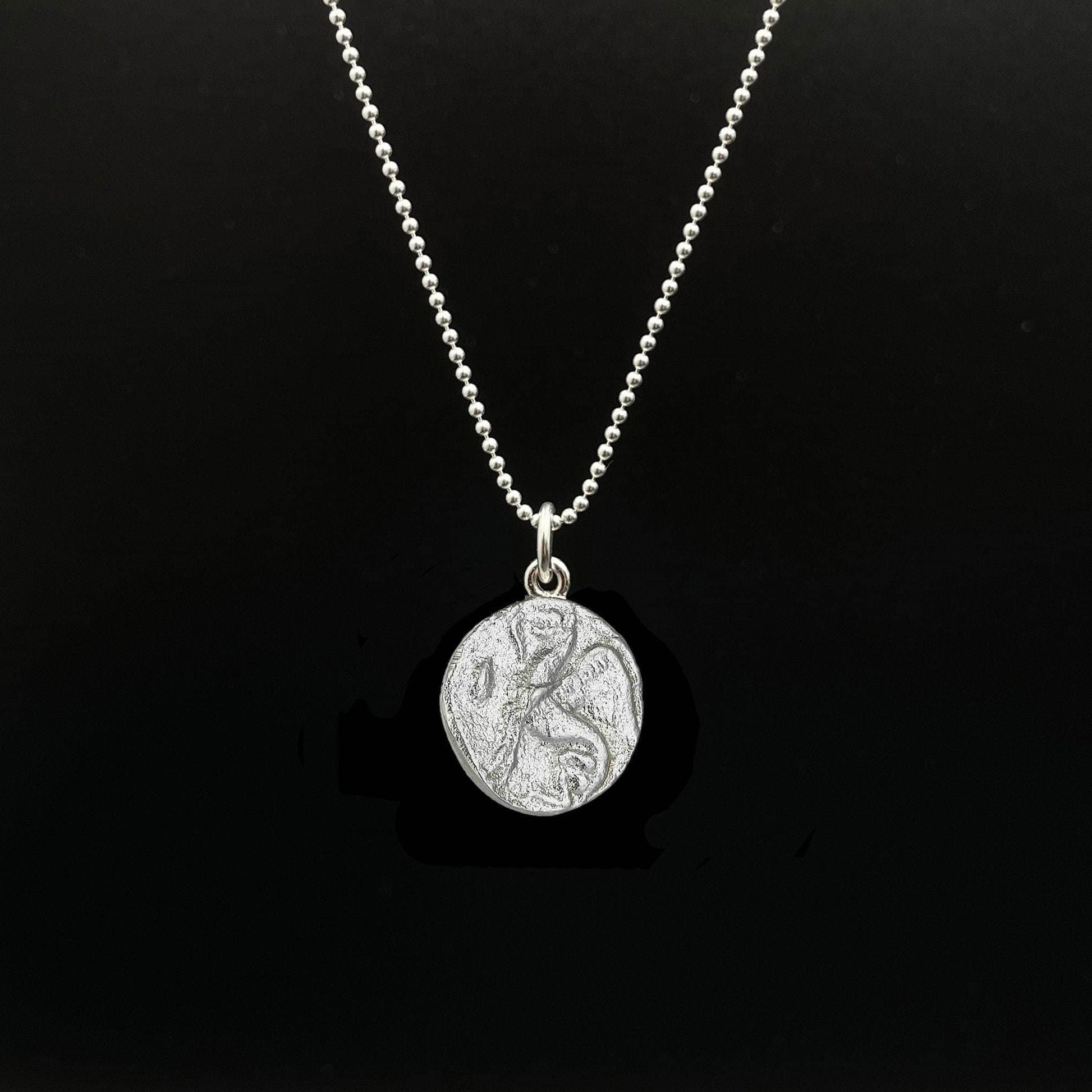 Ancient Greek Coin Necklace | Pan (God of Nature) | Museum Quality Replica Ancient Treasures Ancientreasures Viking Odin Thor Mjolnir Celtic Ancient Egypt Norse Norse Mythology