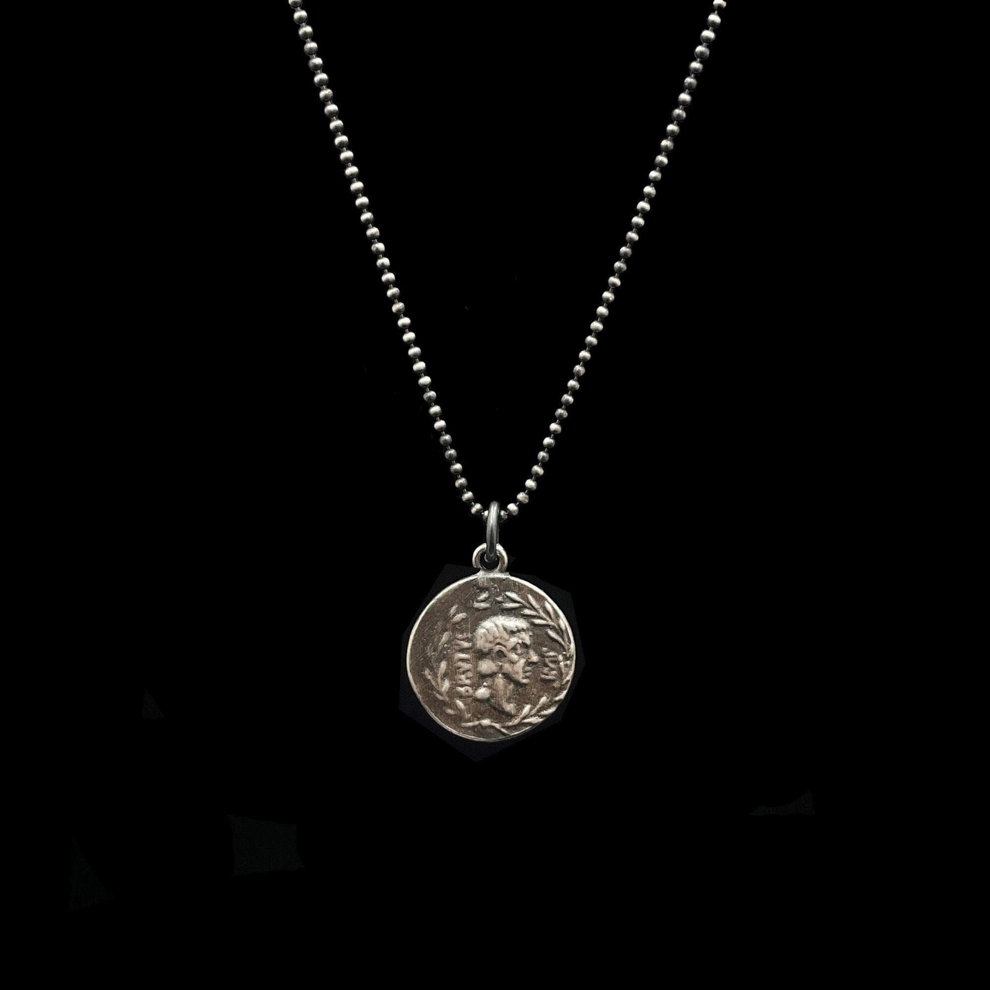 Ancient Roman Coin Necklace - Brutus Ancient Treasures Ancientreasures Viking Odin Thor Mjolnir Celtic Ancient Egypt Norse Norse Mythology