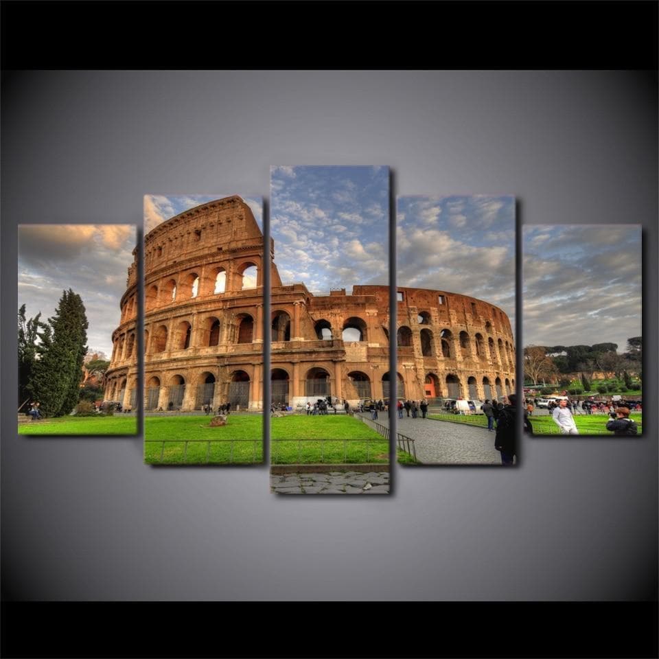 Ancient Rome Ancient Rome Colosseum Painting