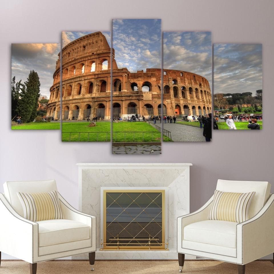 Ancient Rome Ancient Rome Colosseum Painting