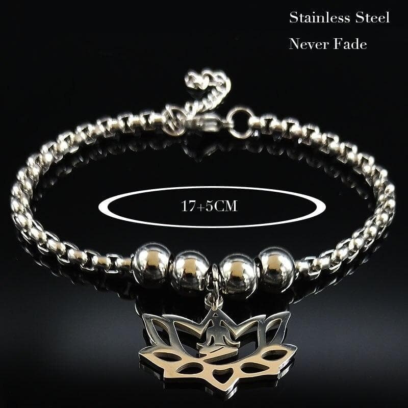 Bracelets Ancient Egypt Lotus Stainless Steel Bracelet Ancient Treasures Ancientreasures Viking Odin Thor Mjolnir Celtic Ancient Egypt Norse Norse Mythology