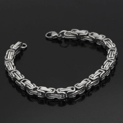 Bracelets Vikings Stainless Steel Snake Chain Bracelet Ancient Treasures Ancientreasures Viking Odin Thor Mjolnir Celtic Ancient Egypt Norse Norse Mythology