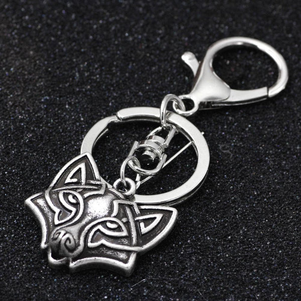 Celtic Fox Key Chain - Ancient Treasures