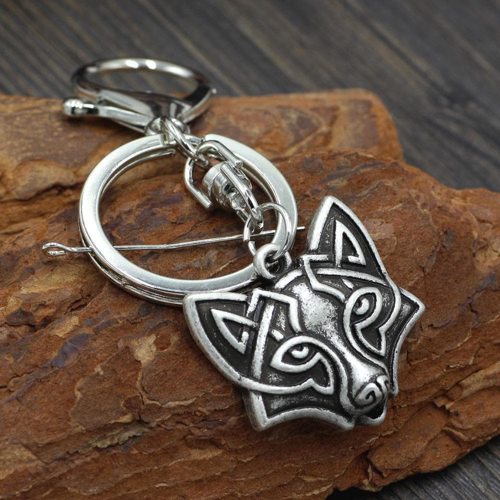 Celtic Fox Key Chain - Ancient Treasures