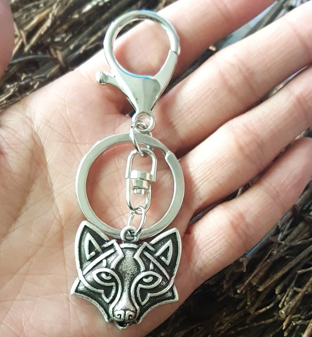 Celtic Fox Key Chain - Ancient Treasures