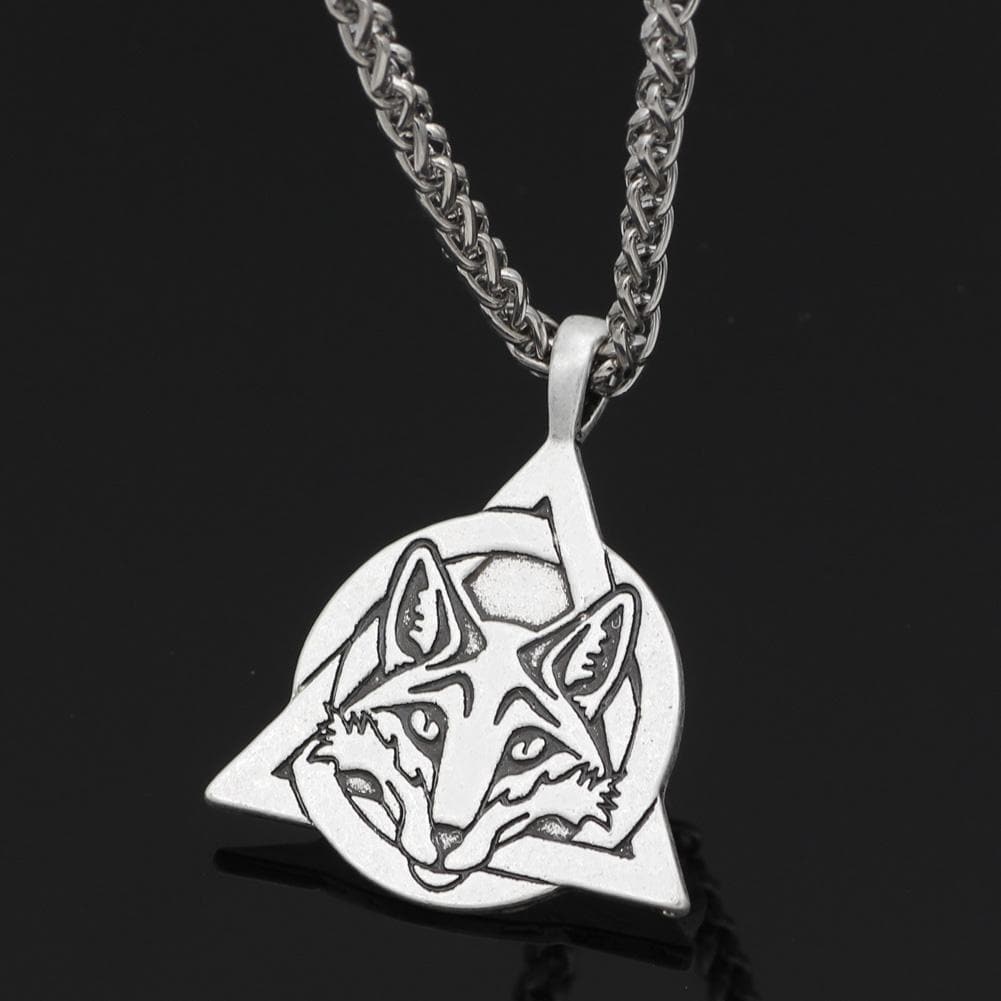 Celtic Slavic Fox Trinity Necklace Ancient Treasures Ancientreasures Viking Odin Thor Mjolnir Celtic Ancient Egypt Norse Norse Mythology