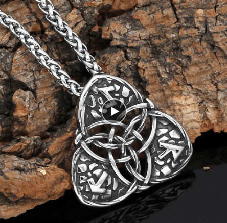 Celtic Triquetra Pendant Necklace Ancient Treasures Ancientreasures Viking Odin Thor Mjolnir Celtic Ancient Egypt Norse Norse Mythology
