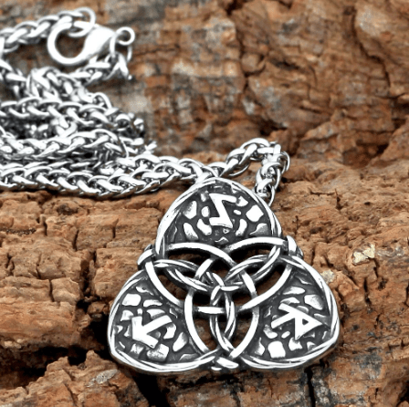 Celtic Triquetra Pendant Necklace Ancient Treasures Ancientreasures Viking Odin Thor Mjolnir Celtic Ancient Egypt Norse Norse Mythology