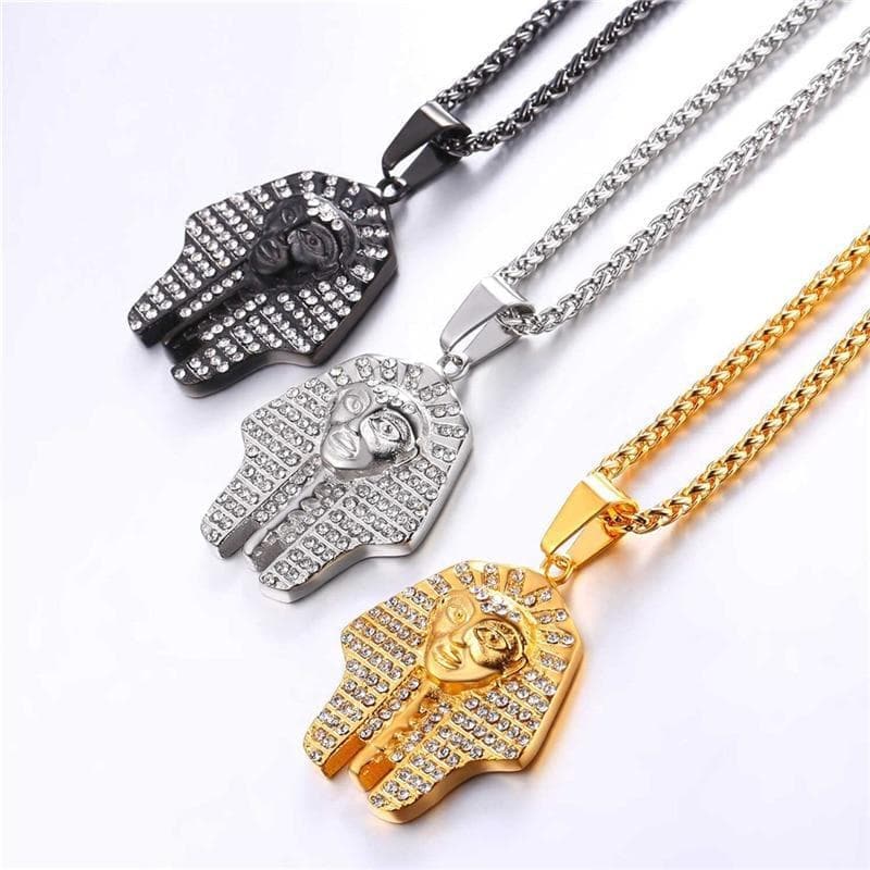 Chain Necklaces Ancient Egypt Pharoah Stainless Steel Necklace Ancient Treasures Ancientreasures Viking Odin Thor Mjolnir Celtic Ancient Egypt Norse Norse Mythology