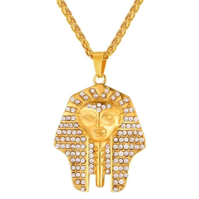 Chain Necklaces Gold Ancient Egypt Pharoah Stainless Steel Necklace Ancient Treasures Ancientreasures Viking Odin Thor Mjolnir Celtic Ancient Egypt Norse Norse Mythology