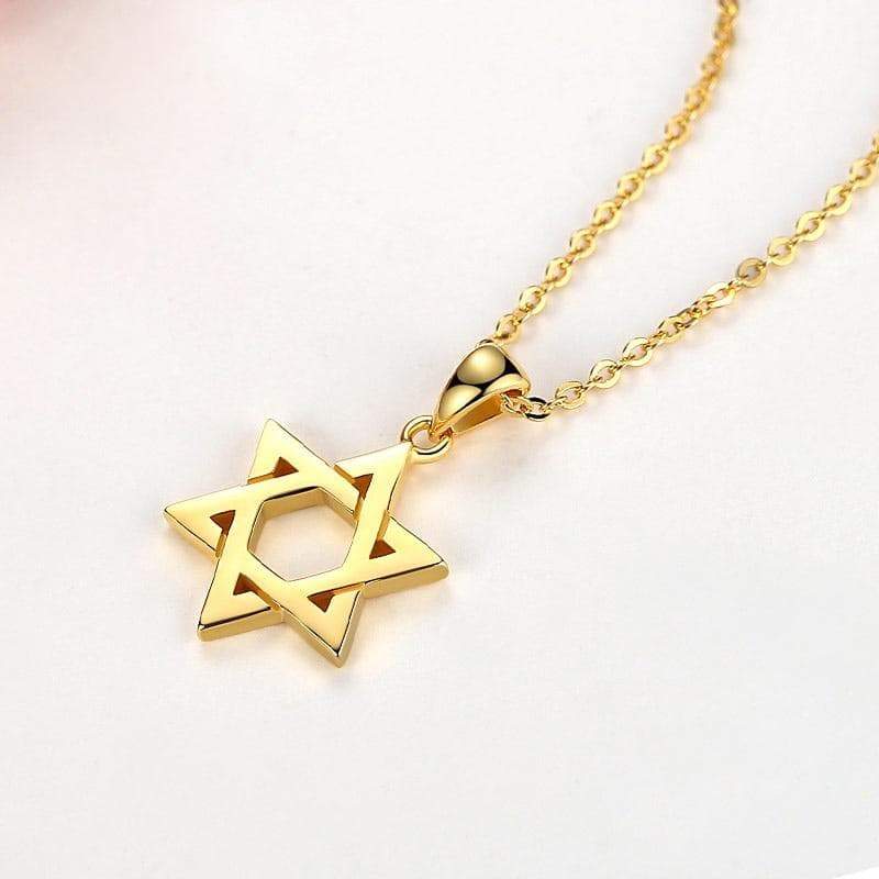 Chain Necklaces TONGZHE Collare Magen Star Of David Pendant 925 Sterling Silver Israel Chain Necklace Women Judaica Jewish Men Jewelry 2019|Chain Necklaces| Ancient Treasures Ancientreasures Viking Odin Thor Mjolnir Celtic Ancient Egypt Norse Norse Mythology