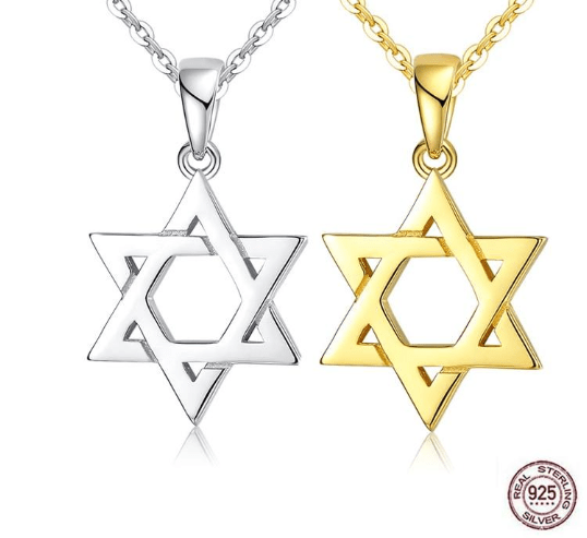 Chain Necklaces TONGZHE Collare Magen Star Of David Pendant 925 Sterling Silver Israel Chain Necklace Women Judaica Jewish Men Jewelry 2019|Chain Necklaces| Ancient Treasures Ancientreasures Viking Odin Thor Mjolnir Celtic Ancient Egypt Norse Norse Mythology