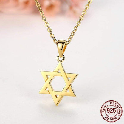 Chain Necklaces TONGZHE Collare Magen Star Of David Pendant 925 Sterling Silver Israel Chain Necklace Women Judaica Jewish Men Jewelry 2019|Chain Necklaces| Ancient Treasures Ancientreasures Viking Odin Thor Mjolnir Celtic Ancient Egypt Norse Norse Mythology