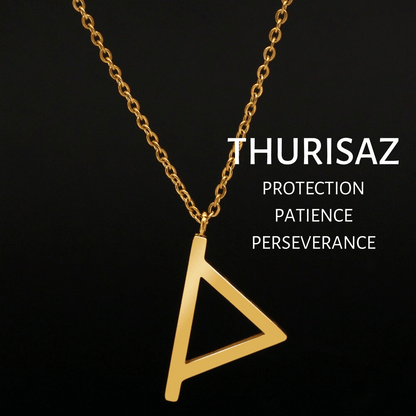 Chain Necklaces Viking Runes Tunic Stainless Steel Gold Necklaces Ancient Treasures Ancientreasures Viking Odin Thor Mjolnir Celtic Ancient Egypt Norse Norse Mythology