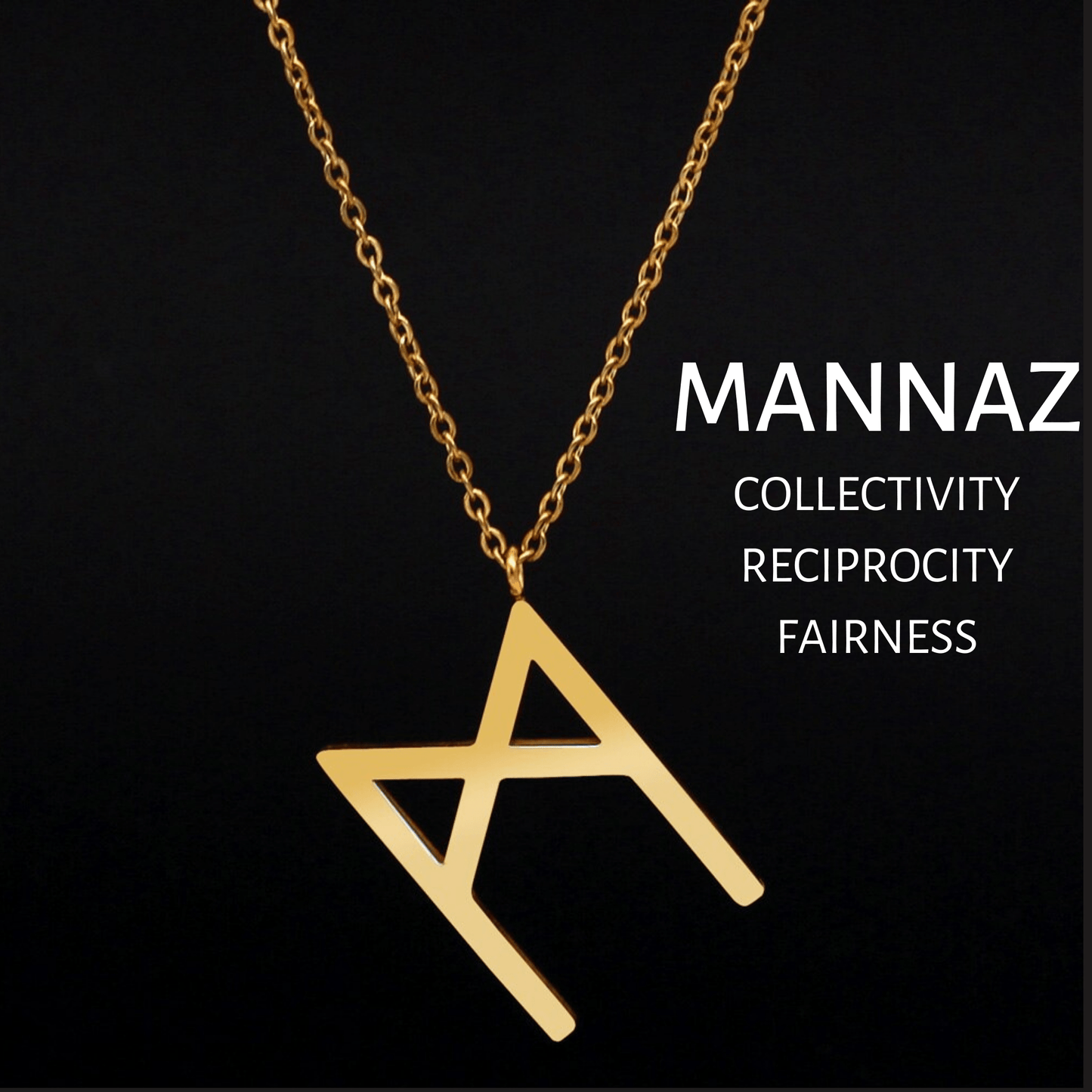 Chain Necklaces Viking Runes Tunic Stainless Steel Gold Necklaces Ancient Treasures Ancientreasures Viking Odin Thor Mjolnir Celtic Ancient Egypt Norse Norse Mythology