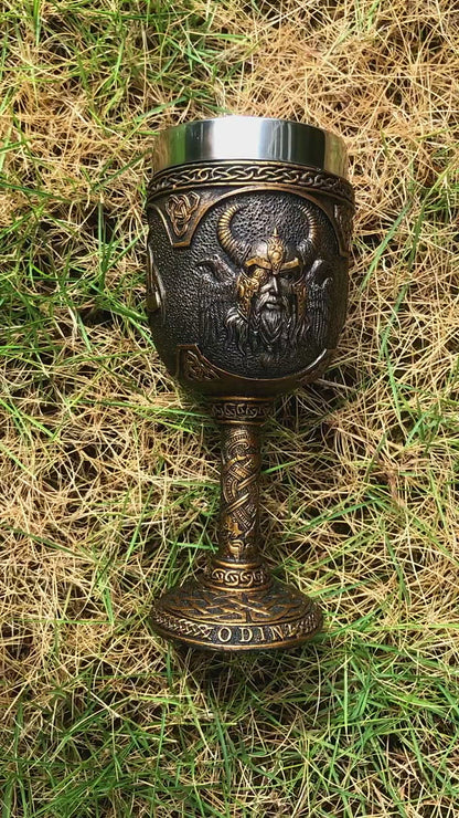 Viking Odin's Drinking Goblet