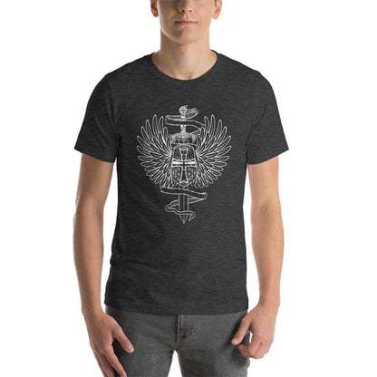 Winged Templar Helmet and Sword Unisex T-Shirt