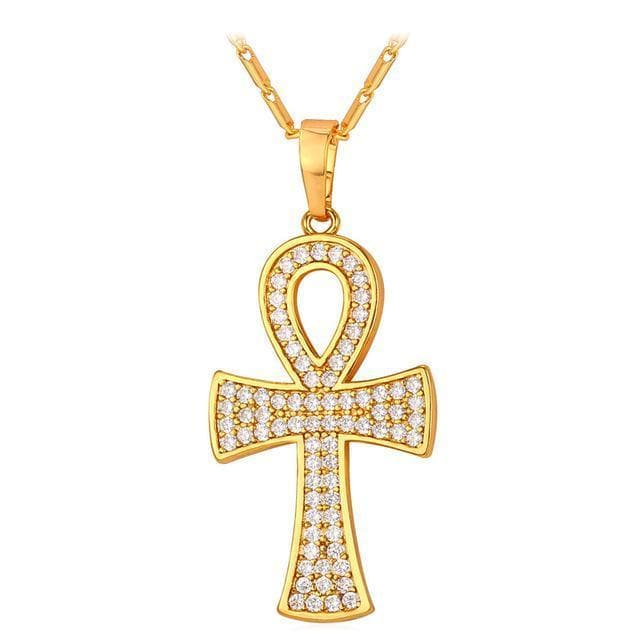 Egypt Diamonds Gold Coptic Ankh Necklace Ancient Treasures Ancientreasures Viking Odin Thor Mjolnir Celtic Ancient Egypt Norse Norse Mythology