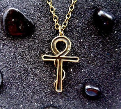 Egypt Handmade Bronze Snake Ankh Pendant Necklace Ancient Treasures Ancientreasures Viking Odin Thor Mjolnir Celtic Ancient Egypt Norse Norse Mythology