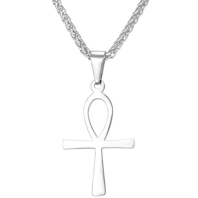 Egypt Small Silver Coptic Ankh Necklace Ancient Treasures Ancientreasures Viking Odin Thor Mjolnir Celtic Ancient Egypt Norse Norse Mythology