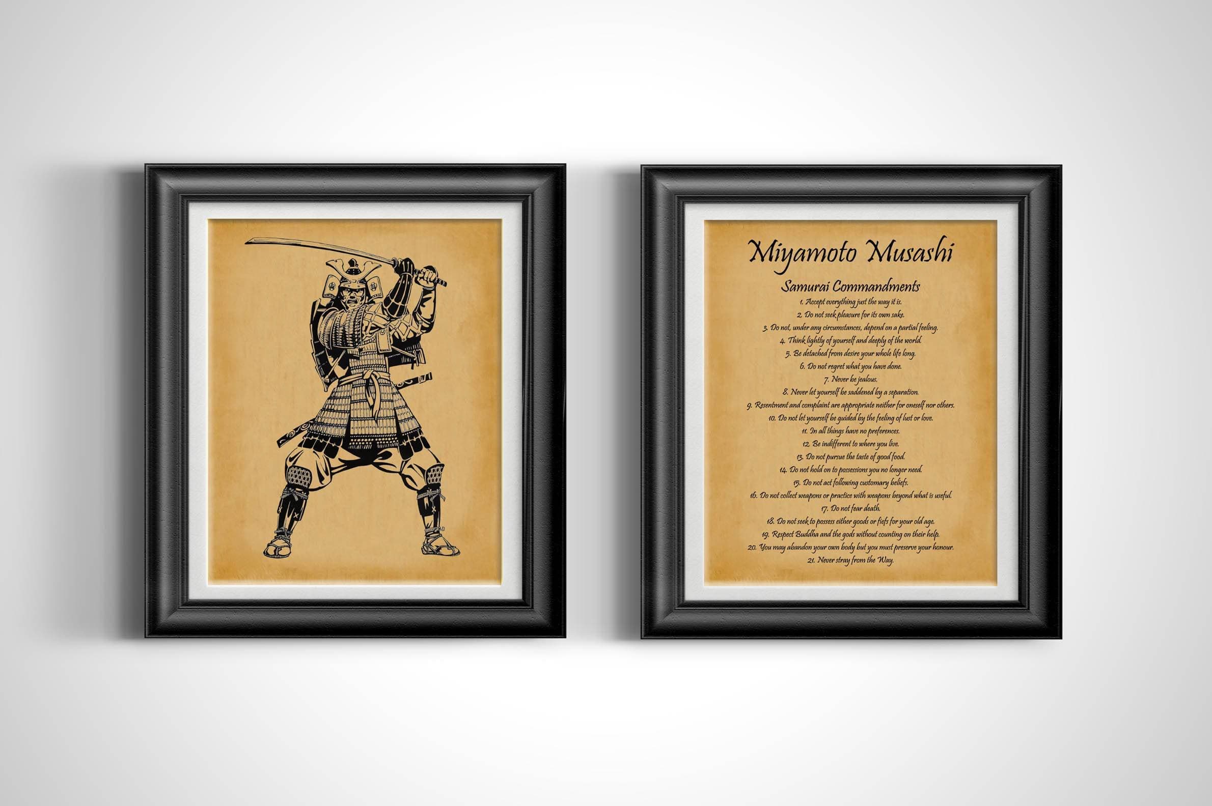 Samurai Commandments - Book of 5 Rings Miyamoto Musashi: | Bir sözleri,  Harfleme, Ilham verici