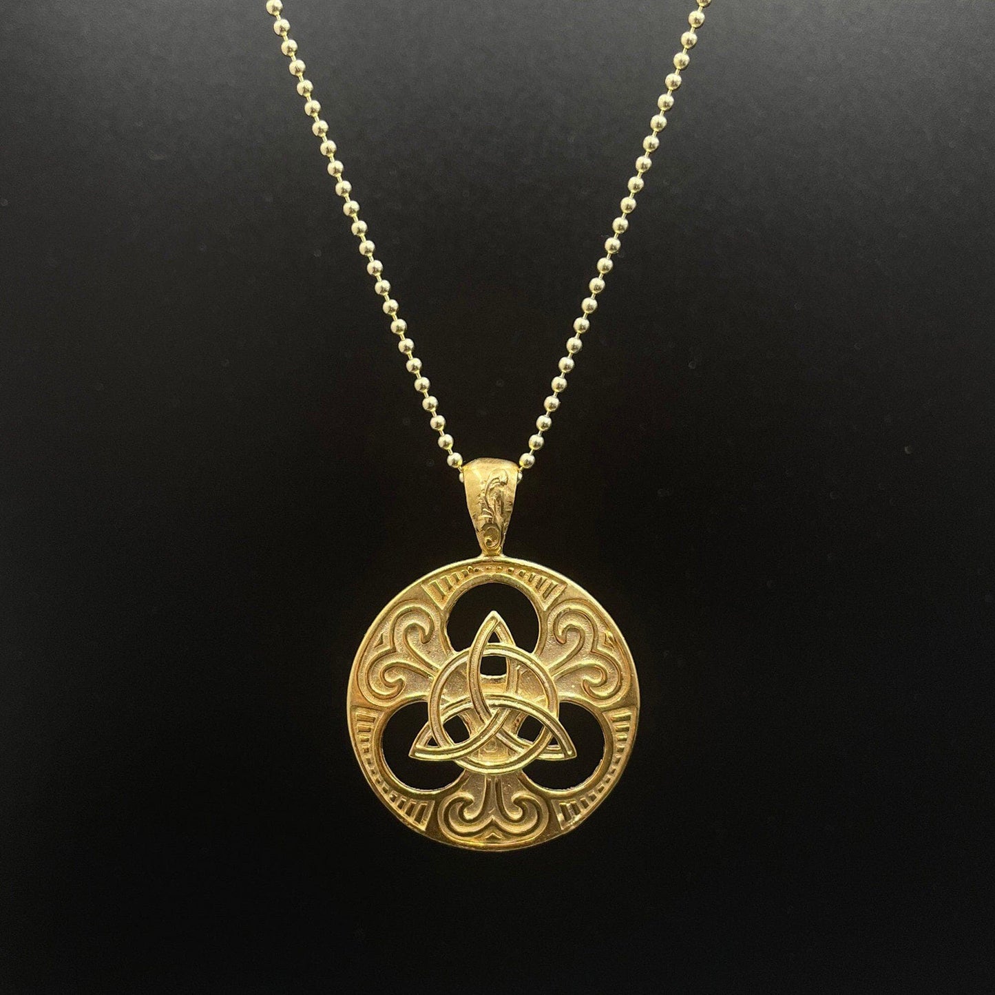 Gold Plated Triquetra Necklace Ancient Treasures Ancientreasures Viking Odin Thor Mjolnir Celtic Ancient Egypt Norse Norse Mythology