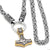 Vikings Mjolnir King Chain Stainless Steel Necklace