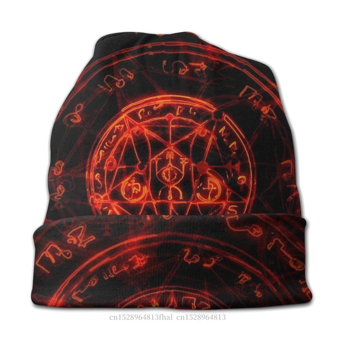 Men's Skullies & Beanies Goth – bonnets gothiques, Skullies diable, Bonnet tricoté pour baptême, Bonnet chaud d'hiver pour homme et femme, casquette de Ski Hip Hop Ancient Treasures Ancientreasures Viking Odin Thor Mjolnir Celtic Ancient Egypt Norse Norse Mythology