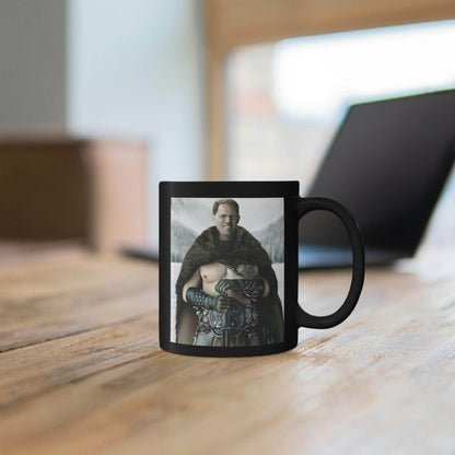 Mug 'Turn Me Viking' Customizable Ceramic Mug Ancient Treasures Ancientreasures Viking Odin Thor Mjolnir Celtic Ancient Egypt Norse Norse Mythology