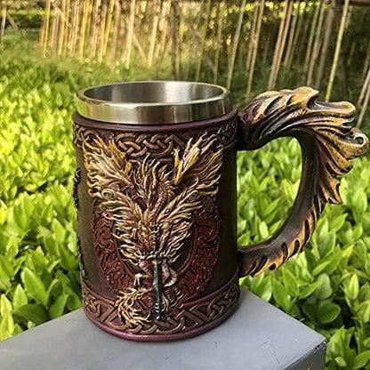 Mugs Hydra Dragon Drinking Mug Ancient Treasures Ancientreasures Viking Odin Thor Mjolnir Celtic Ancient Egypt Norse Norse Mythology