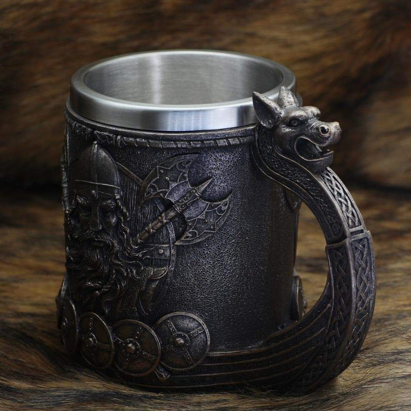 Viking Warrior Tankard Mug - Ancient Treasures