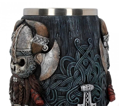 Viking Warrior Mjolnir Beer Mug - Special Edition - Ancient Treasures