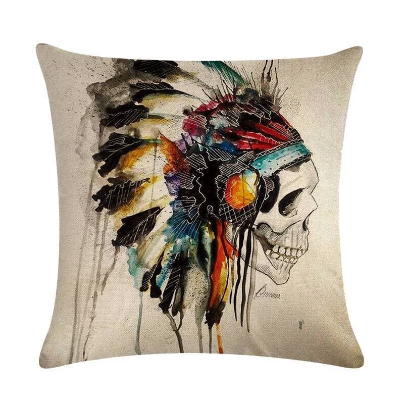 Native American 1 Native American Traditional Cushion Cover