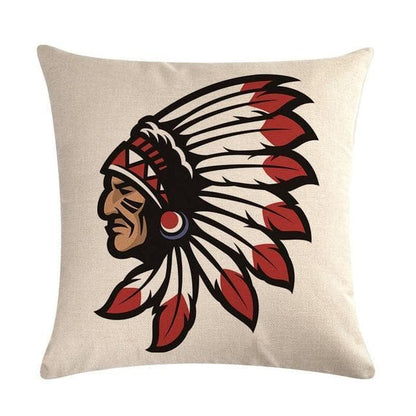 Native American 10 Native American Traditional Cushion Cover