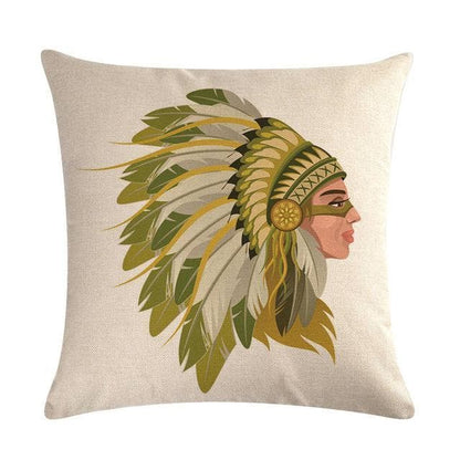 Native American 17 Native American Traditional Cushion Cover