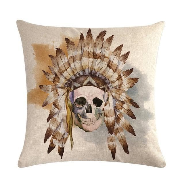 Native American 4 Native American Traditional Cushion Cover