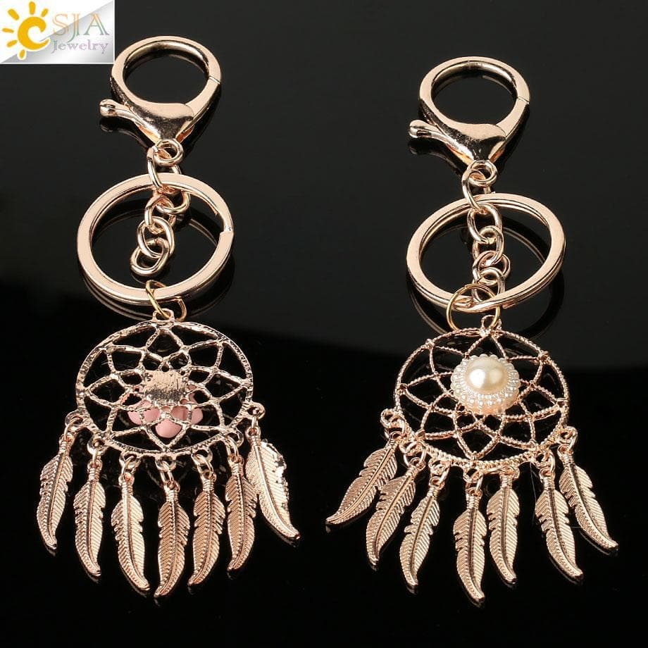 Native American Rose Gold Dreamcatcher Keychain Ancient Treasures Ancientreasures Viking Odin Thor Mjolnir Celtic Ancient Egypt Norse Norse Mythology