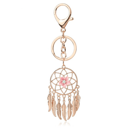 Native American Rose Gold Dreamcatcher Keychain Ancient Treasures Ancientreasures Viking Odin Thor Mjolnir Celtic Ancient Egypt Norse Norse Mythology