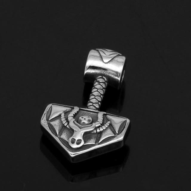 Necklaces Pendant Only Vikings Nordic Thor Hammer Stainless Steel Necklace Ancient Treasures Ancientreasures Viking Odin Thor Mjolnir Celtic Ancient Egypt Norse Norse Mythology