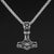 Necklaces Vikings Mjolnir & Valknut Stainless Steel Necklace Ancient Treasures Ancientreasures Viking Odin Thor Mjolnir Celtic Ancient Egypt Norse Norse Mythology
