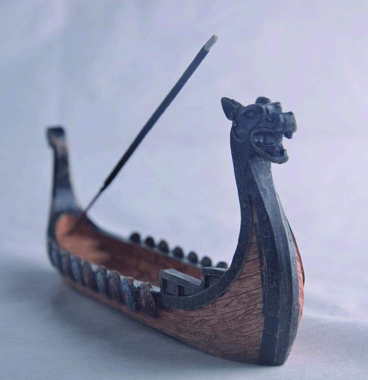 Oil Diffusers & Incense Holders Viking Ship Incense Holder Ancient Treasures Ancientreasures Viking Odin Thor Mjolnir Celtic Ancient Egypt Norse Norse Mythology