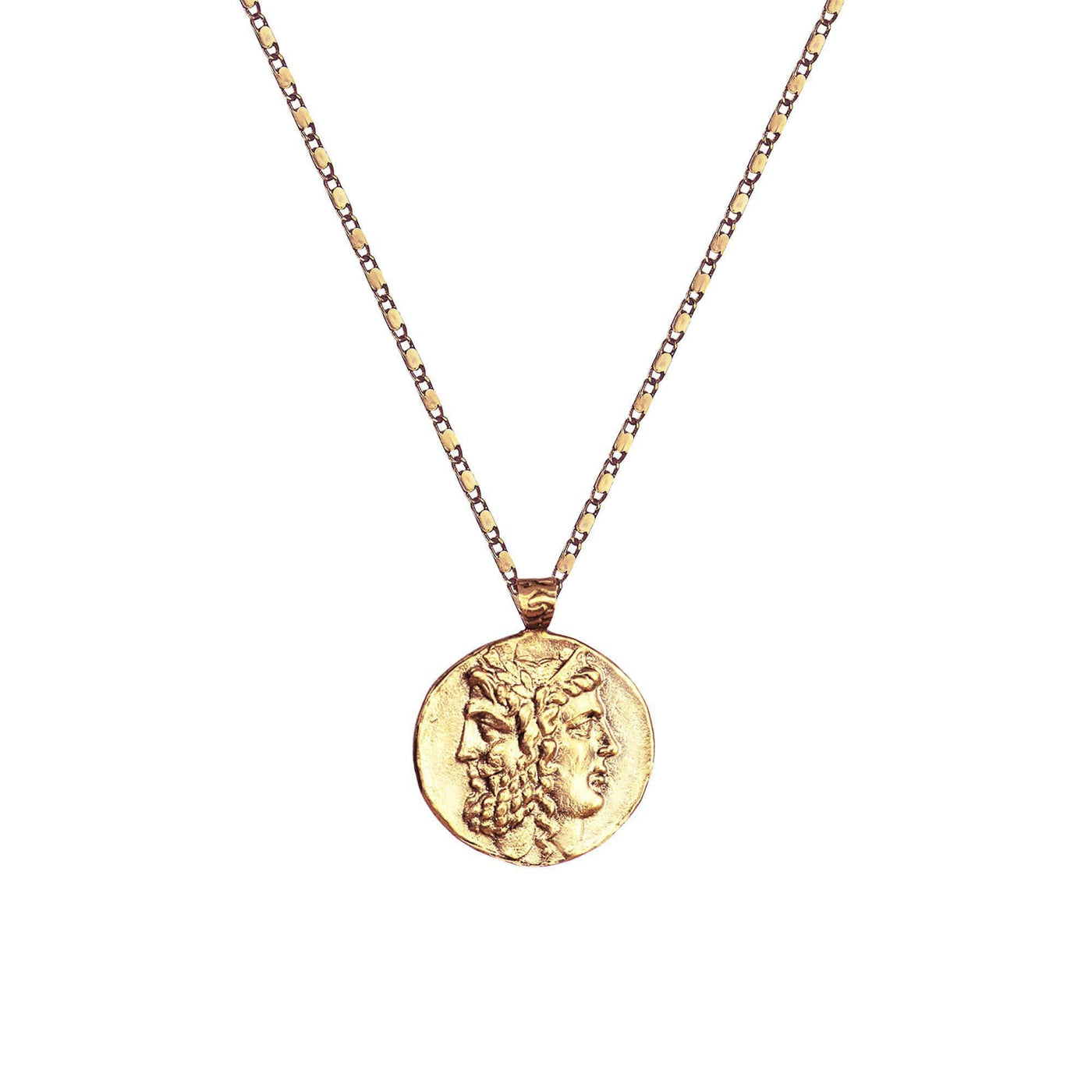 Ancient Greek Zeus and Hera Coin Pendant & Necklace - Ancient - Ancient ...