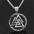 Pendant and Necklaces Vikings Dragon Valknut Stainless Steel Necklace Ancient Treasures Ancientreasures Viking Odin Thor Mjolnir Celtic Ancient Egypt Norse Norse Mythology
