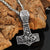 Pendant and Necklaces Vikings Mjolnir Jormungand Stainless Steel Necklace Ancient Treasures Ancientreasures Viking Odin Thor Mjolnir Celtic Ancient Egypt Norse Norse Mythology